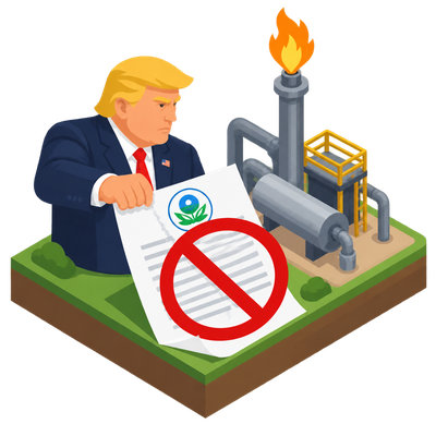 Trump administration moves to terminate Biden-era methane emissions rules