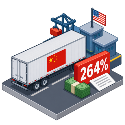 US finalizes 264% combined duties on Chinese van-type trailers