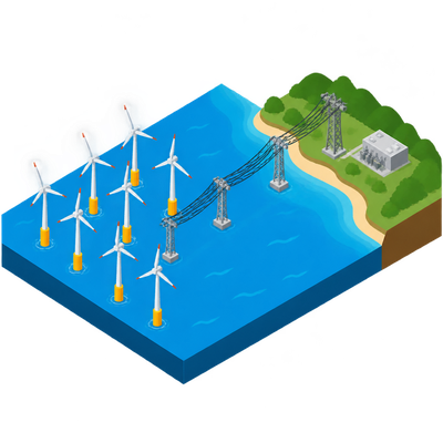 Alternergy completes Philippines' first sea-crossing power line for wind project