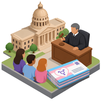 Judge orders group behind Texas trans mailers to testify under oath