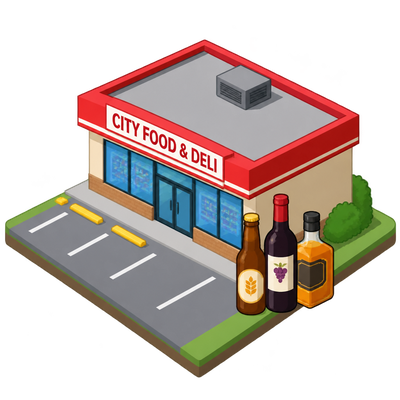 City Food & Deli licensed for beer, wine and spirits sales in Sacramento