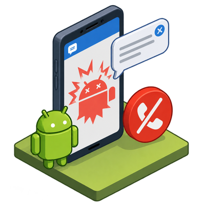 Google won't fix zero-click Android SMS crash that drops emergency calls