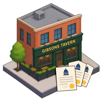 Gibsons Tavern receives city licenses for Fulton Market location