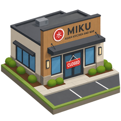Miku Asian Kitchen and Bar in Charlotte appears to close