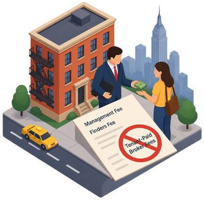 NYC enforcement records show broker fee workarounds persist after ban
