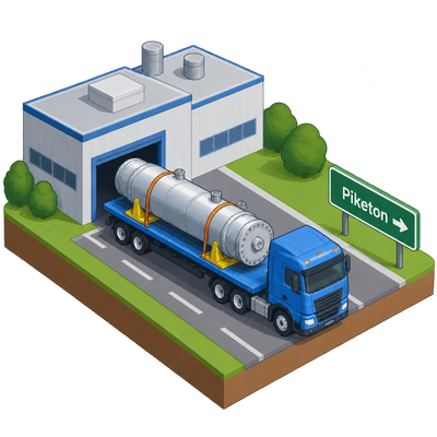 Centrus ships first centrifuge for Piketon enrichment expansion