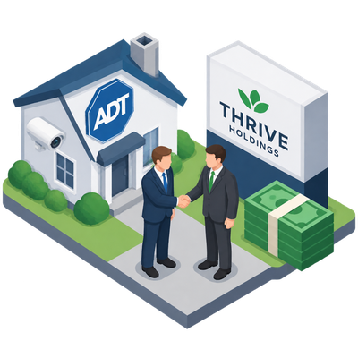 Thrive Holdings to acquire ADT in $7.6 billion cash deal