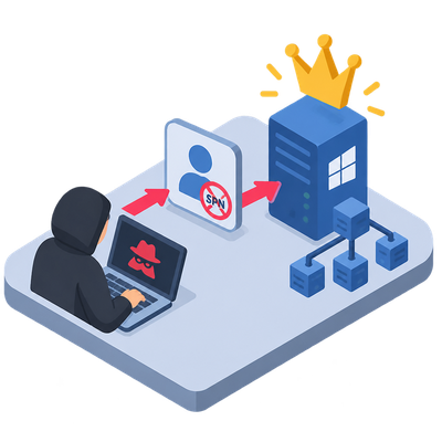 New Kerberos attack abuses constrained delegation on SPN-less accounts
