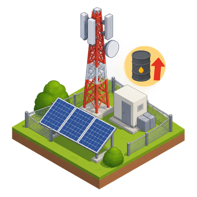 Safaricom expands solar-powered base stations as diesel prices hit record high