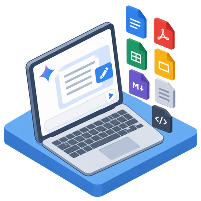 Google Gemini adds in-chat editing for documents, PDFs, and presentations