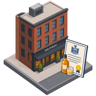 Hojyozu receives liquor licence at 6 Murray Street in New York