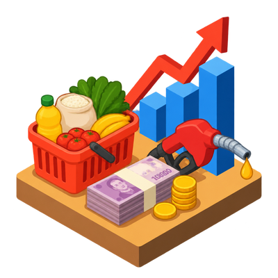 Uganda inflation rises to 3-year high as shilling slump lifts prices