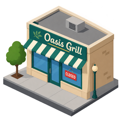 Oasis Grill loses 1st Street lease after nearly three decades