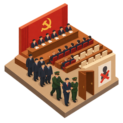 China's Communist Party expels 33 officials at fifth plenum