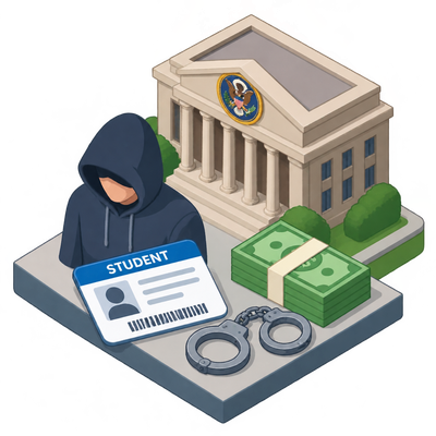 Justice Department charges suspects in ghost student student aid fraud