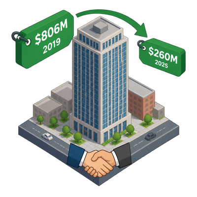 Rockpoint repurchases Boston tower at 68% discount after mortgage default